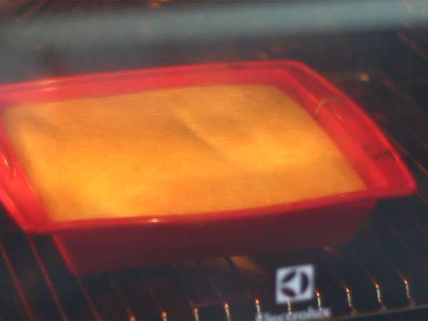 Kue rhubarb terbalik - Persiapan langkah 8