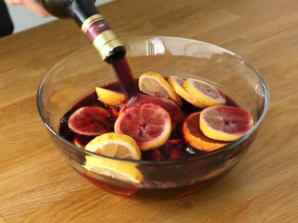 Jeruk sangria - Persiapan langkah 2