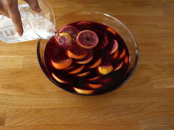 Jeruk sangria - Persiapan langkah 3