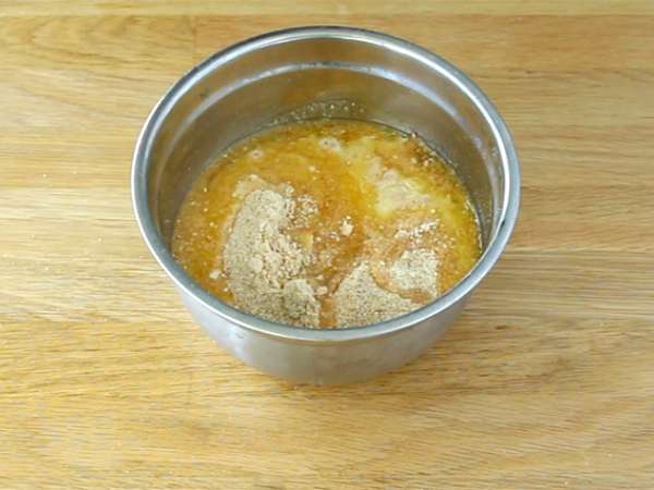 Bavarois raspberry cokelat putih (langkah-langkah dan video) - Persiapan langkah 1