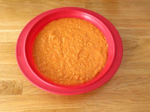 Kue fondant ubi jalar dan kelapa - Persiapan langkah 5