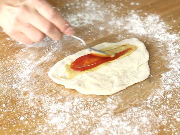 Spiro dog, hot dog buatan sendiri - Persiapan langkah 4