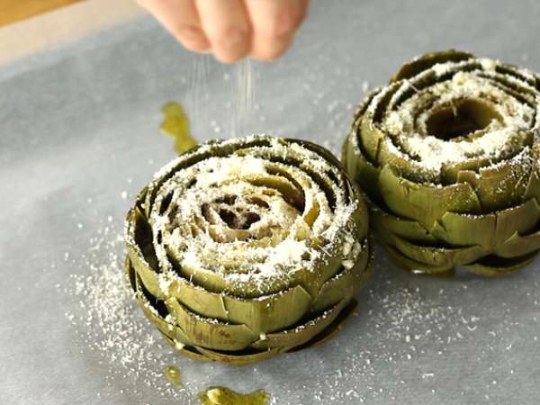 Artichoke panggang - Persiapan langkah 7