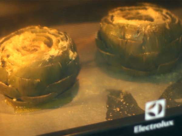Artichoke panggang - Persiapan langkah 8