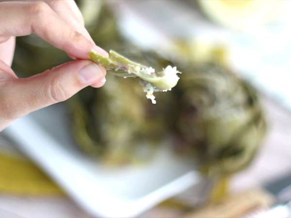 Artichoke panggang - Persiapan langkah 9