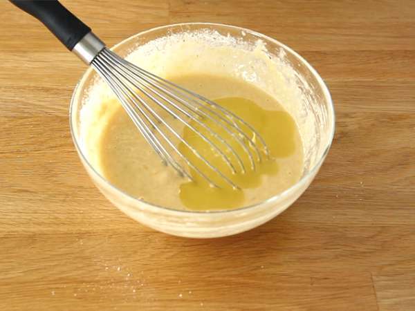 Kue aprikot yang cepat dan mudah - Persiapan langkah 4