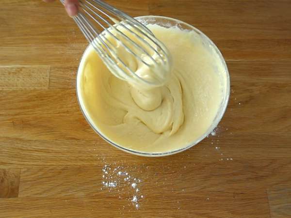 Kue aprikot dan mascarpone - Persiapan langkah 2