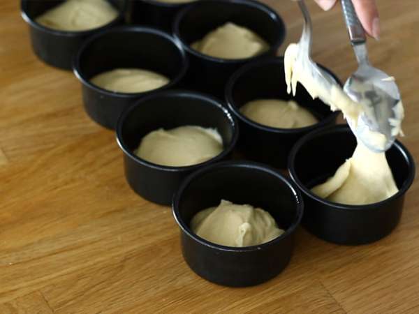 Kue aprikot dan mascarpone - Persiapan langkah 3