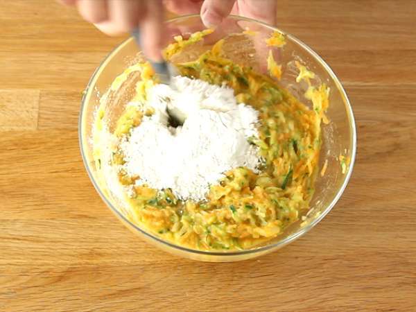 Puff sayuran (cepat dan mudah) - Persiapan langkah 4