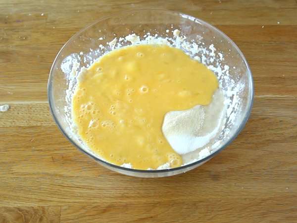 Puding roti (cepat dan mudah) - Persiapan langkah 3