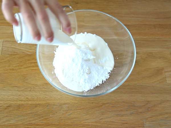 Kue tart merah putih biru Prancis - Persiapan langkah 3