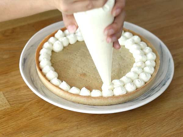 Kue tart merah putih biru Prancis - Persiapan langkah 5