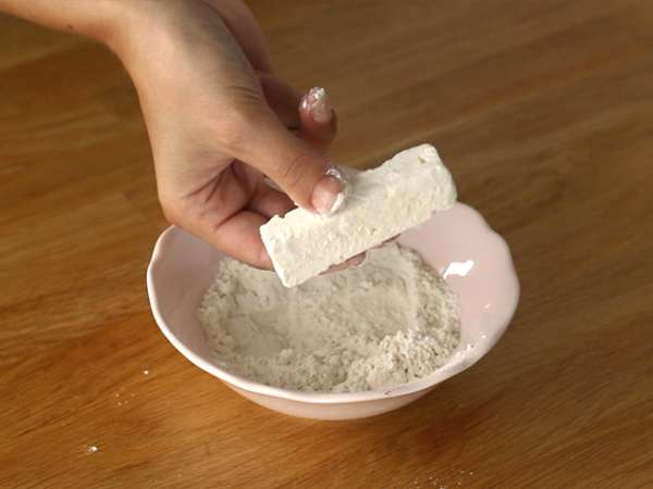 Stik keju feta wijen - Persiapan langkah 2