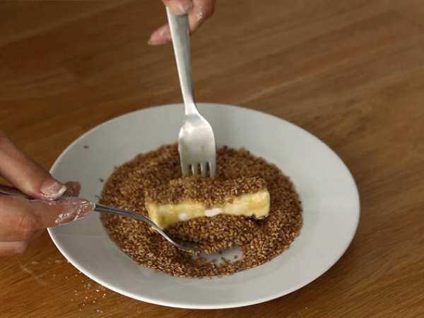 Stik keju feta wijen - Persiapan langkah 3