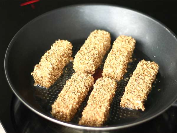 Stik keju feta wijen - Persiapan langkah 4