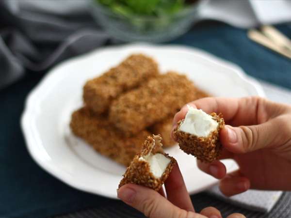 Stik keju feta wijen - Persiapan langkah 5