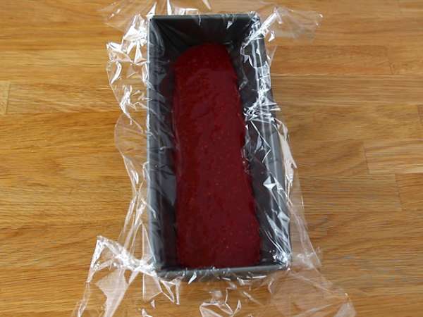 Tart mangga dan raspberry - Persiapan langkah 3