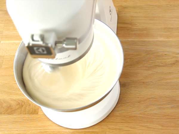 Tart mangga dan raspberry - Persiapan langkah 4