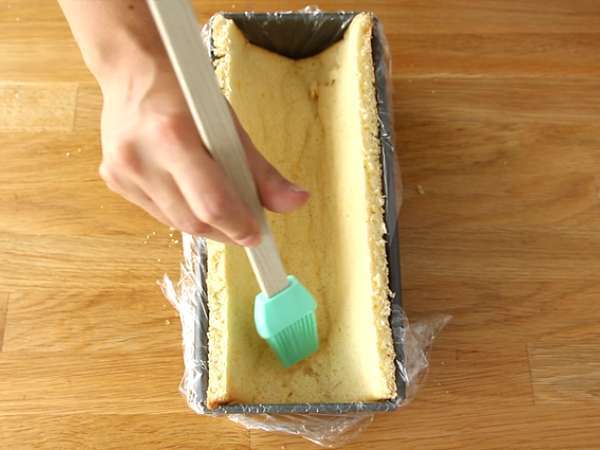 Tart mangga dan raspberry - Persiapan langkah 10