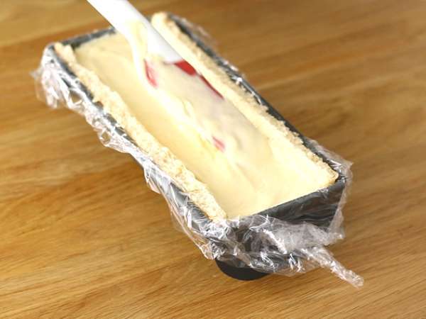 Tart mangga dan raspberry - Persiapan langkah 15