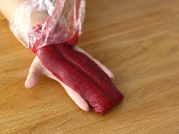 Tart mangga dan raspberry - Persiapan langkah 16