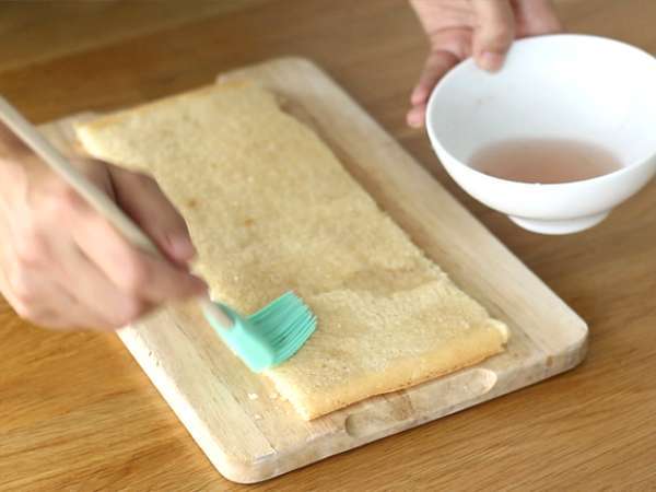 Tart mangga dan raspberry - Persiapan langkah 18