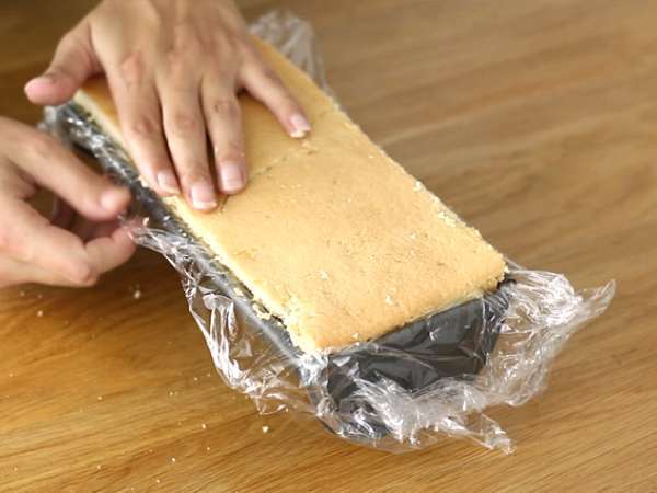 Tart mangga dan raspberry - Persiapan langkah 19