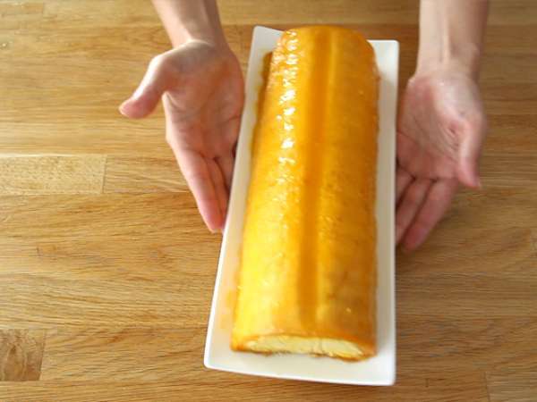 Tart mangga dan raspberry - Persiapan langkah 23