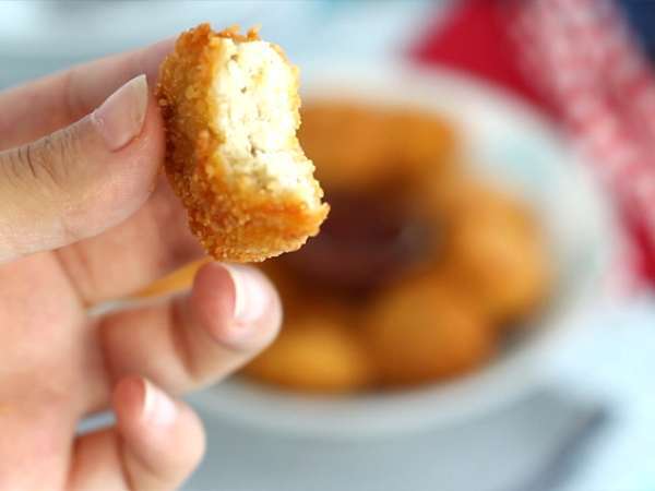 Nugget ayam buatan sendiri - Persiapan langkah 6