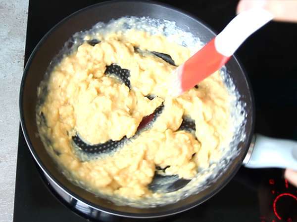 Telur orak-arik, resep yang sesungguhnya - Persiapan langkah 4