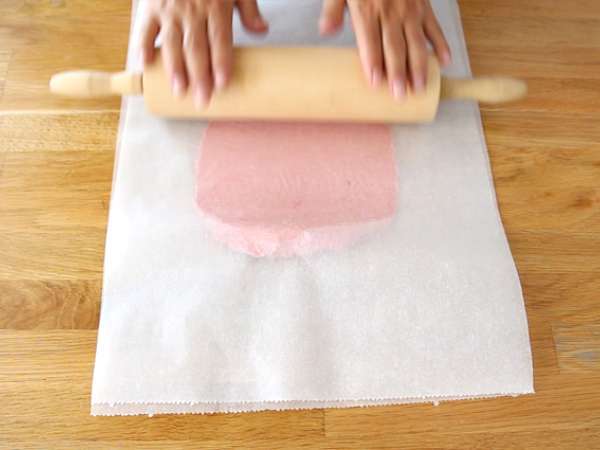 Kue sus dengan krim pistachio dan raspberry - Persiapan langkah 6