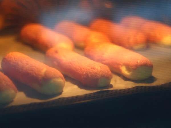 Kue sus dengan krim pistachio dan raspberry - Persiapan langkah 12