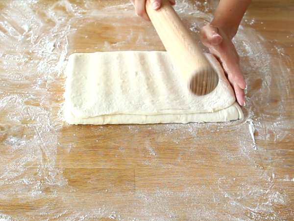 Roti cokelat atau chocolatines - Persiapan langkah 9