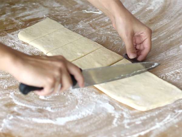 Roti cokelat atau chocolatines - Persiapan langkah 14
