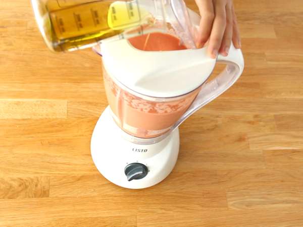 Salmorejo, sup dingin khas Spanyol - Persiapan langkah 4