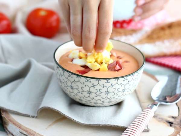 Salmorejo, sup dingin khas Spanyol - Persiapan langkah 5