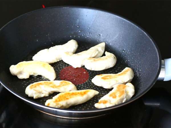 Salad Caesar yang mudah - Persiapan langkah 1