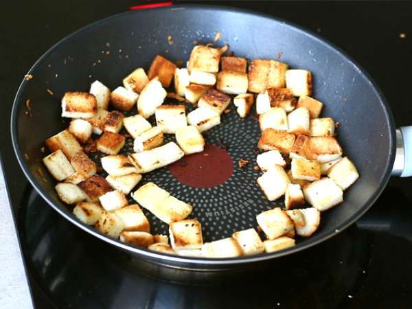 Salad Caesar yang mudah - Persiapan langkah 4