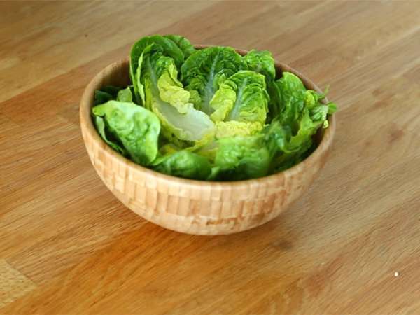 Salad Caesar yang mudah - Persiapan langkah 8