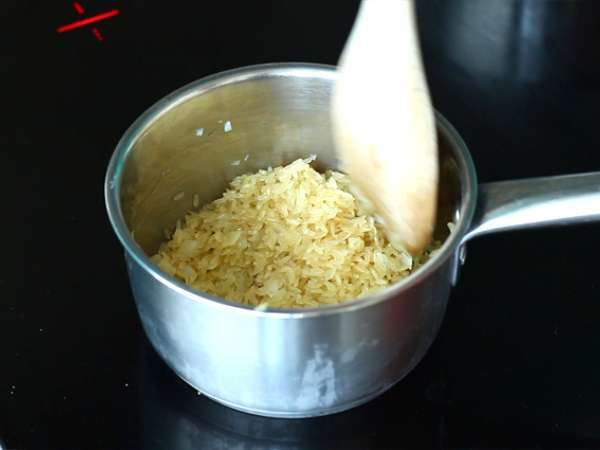 Pilaf nasi yang mudah - Persiapan langkah 2