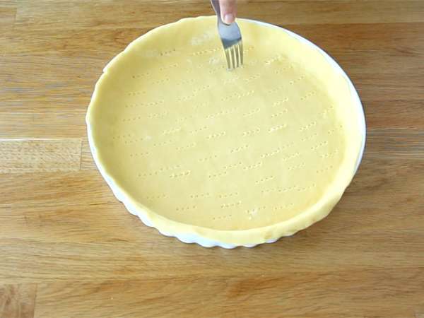 Tart ara buatan sendiri - Persiapan langkah 1