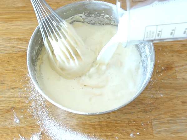 Kue kelapa Brasil - Bolo toalha felpuda - Persiapan langkah 4