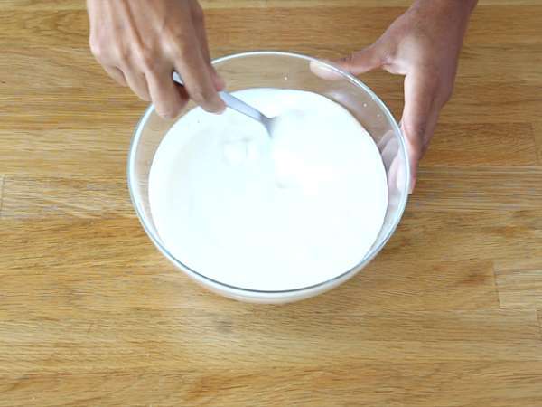 Kue kelapa Brasil - Bolo toalha felpuda - Persiapan langkah 6