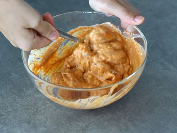 Ayam tandoori khas India - Persiapan langkah 2