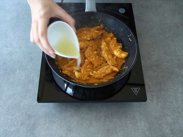 Ayam tandoori khas India - Persiapan langkah 4