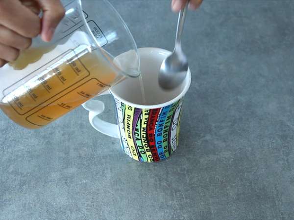 Labu dengan udang - Camarão na moranga Brasil - Persiapan langkah 9