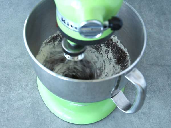 Fondant karamel cokelat dan mentega asin - Persiapan langkah 6