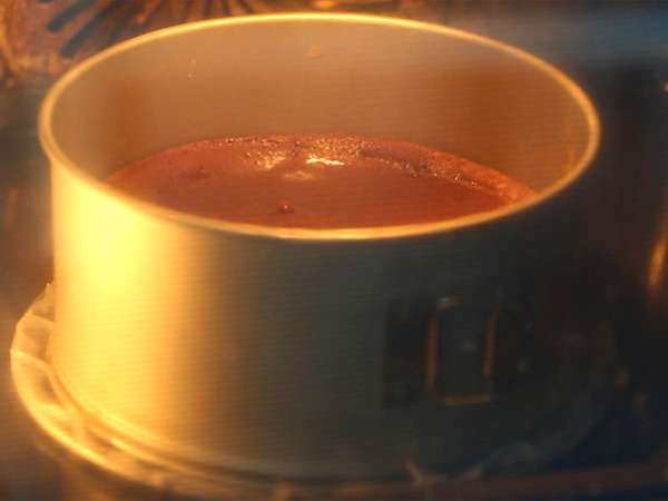 Fondant karamel cokelat dan mentega asin - Persiapan langkah 8