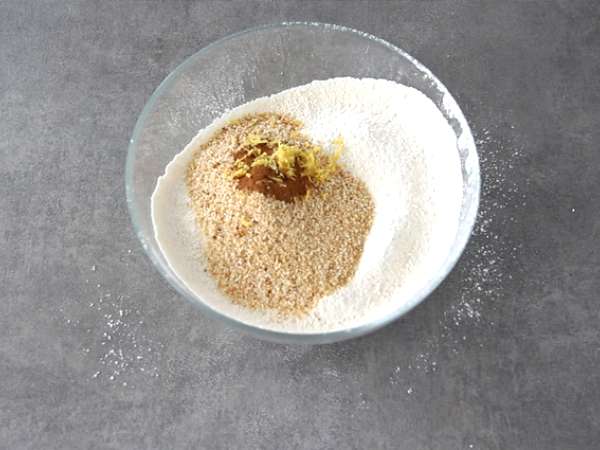 Mantecado, resep Natal Spanyol - Persiapan langkah 3