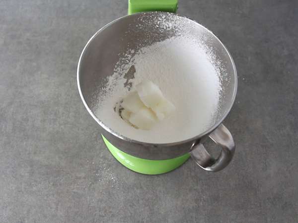 Mantecado, resep Natal Spanyol - Persiapan langkah 4